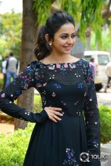 Rakul Preet Singh at Sarrainodu Movie Release Press Meet